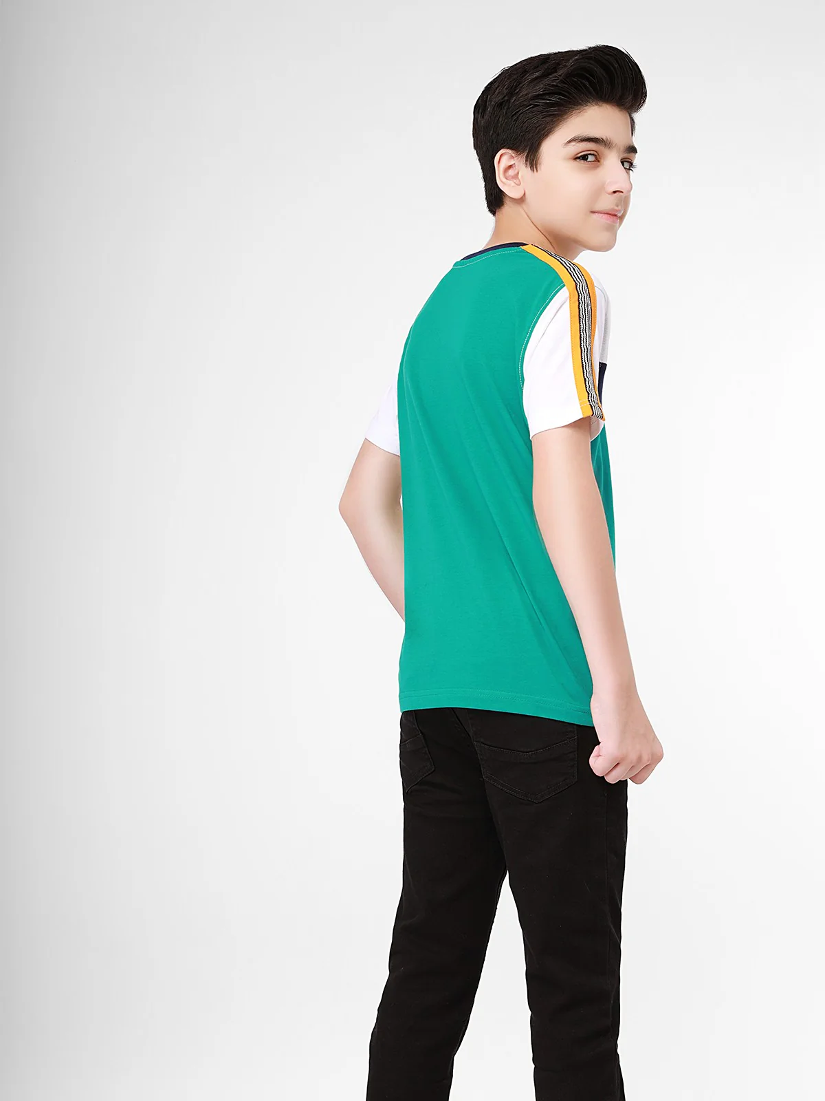 Boy's White T-Shirt - EBTTS21-026 - Image 3
