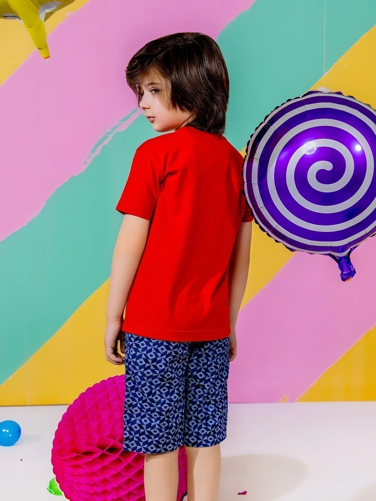 Boy's Red T-Shirt - EBTTS21-028 - Image 4