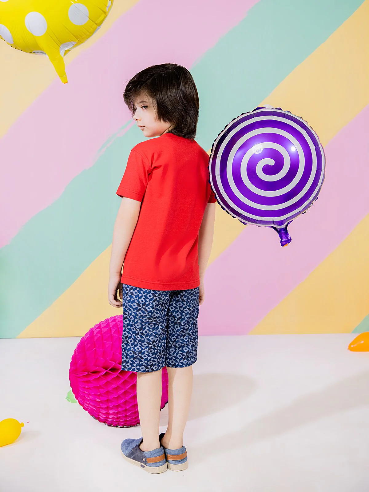 Boy's Red T-Shirt - EBTTS21-028 - Image 6