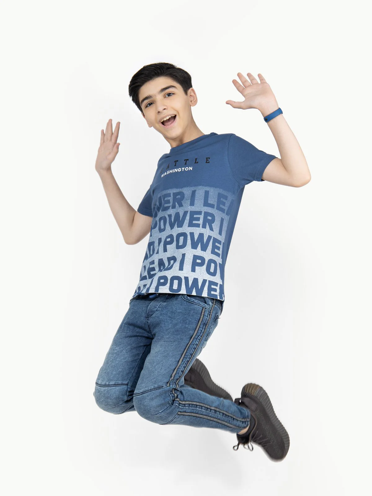 Boy's Navy T-Shirt - EBTTS21-037 - Image 3