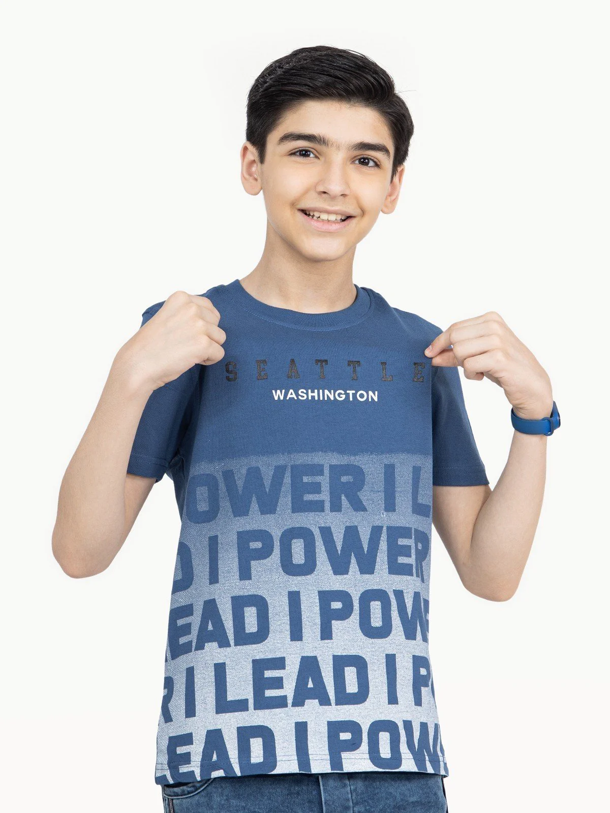 Boy's Navy T-Shirt - EBTTS21-037 - Image 4