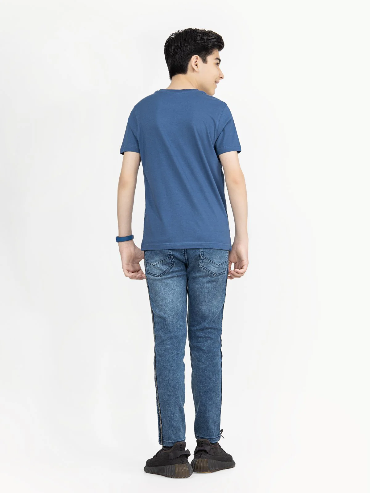 Boy's Navy T-Shirt - EBTTS21-037 - Image 5
