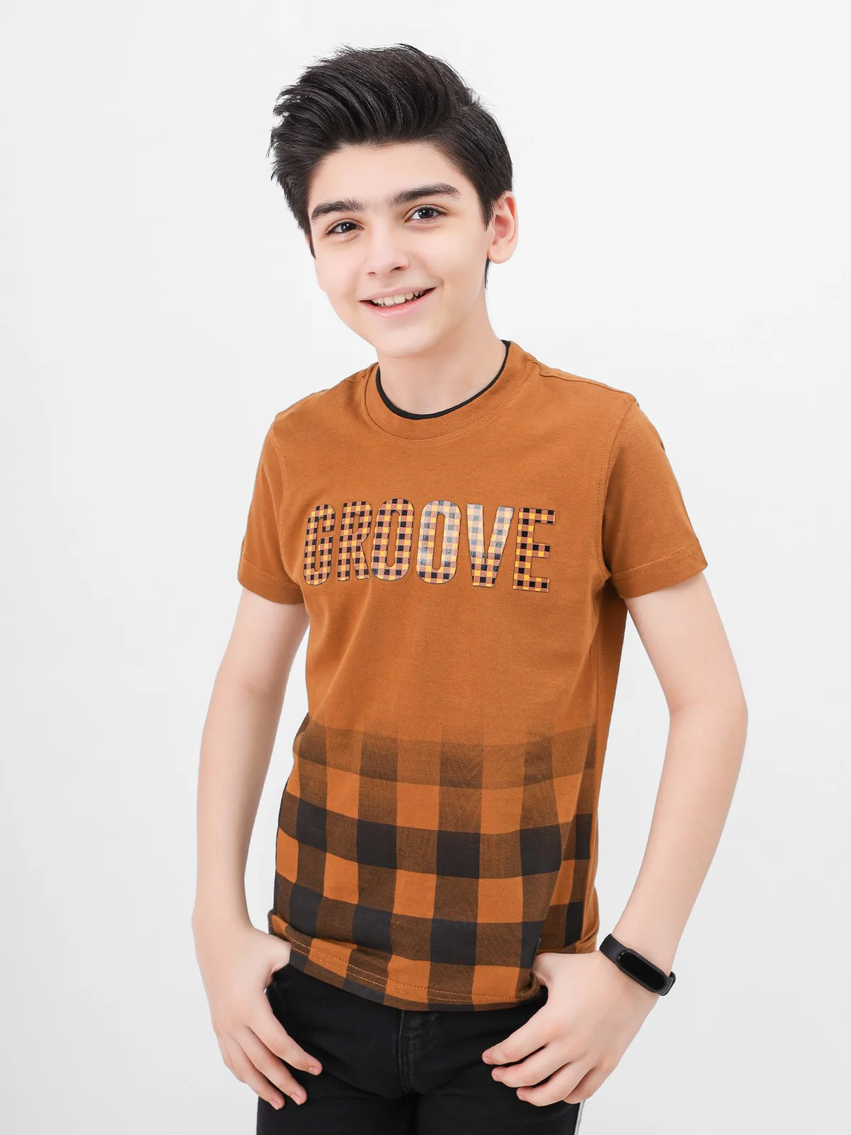 Boy's Tobacco T-Shirt - EBTTS21-040