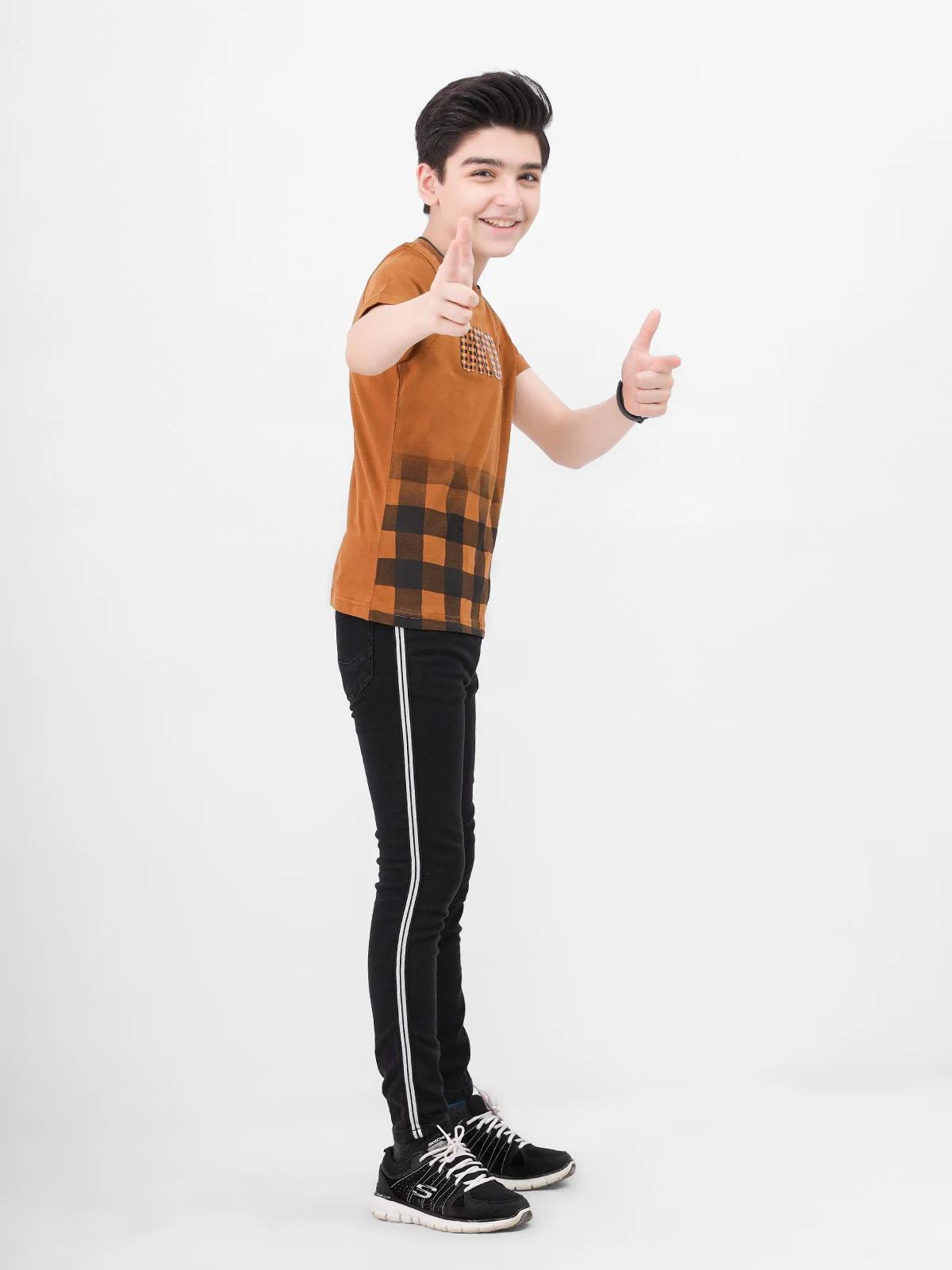 Boy's Tobacco T-Shirt - EBTTS21-040 - Image 2