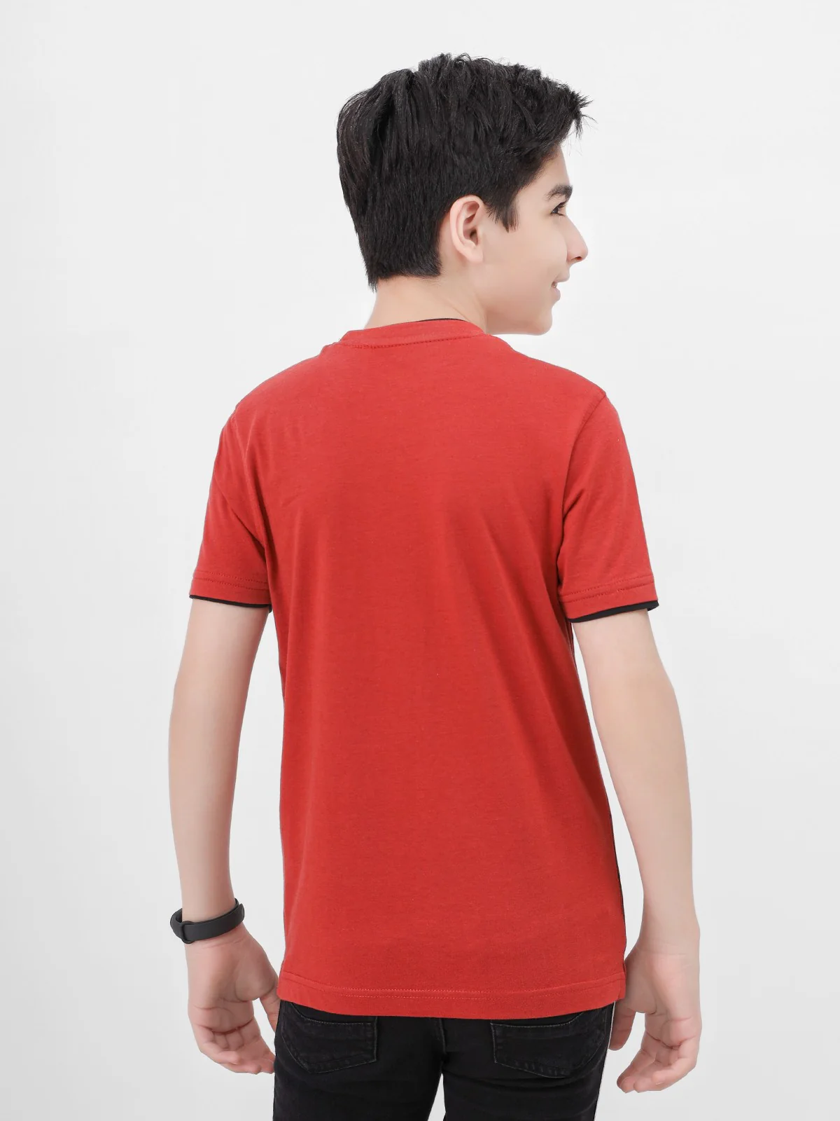 Boy's Rust T-Shirt - EBTTS21-044 - Image 3