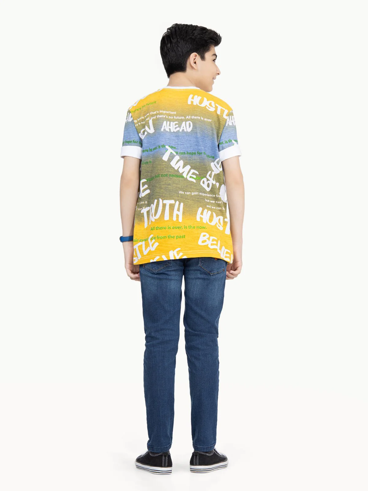 Boy's Yellow T-Shirt - EBTTS21-045 - Image 5