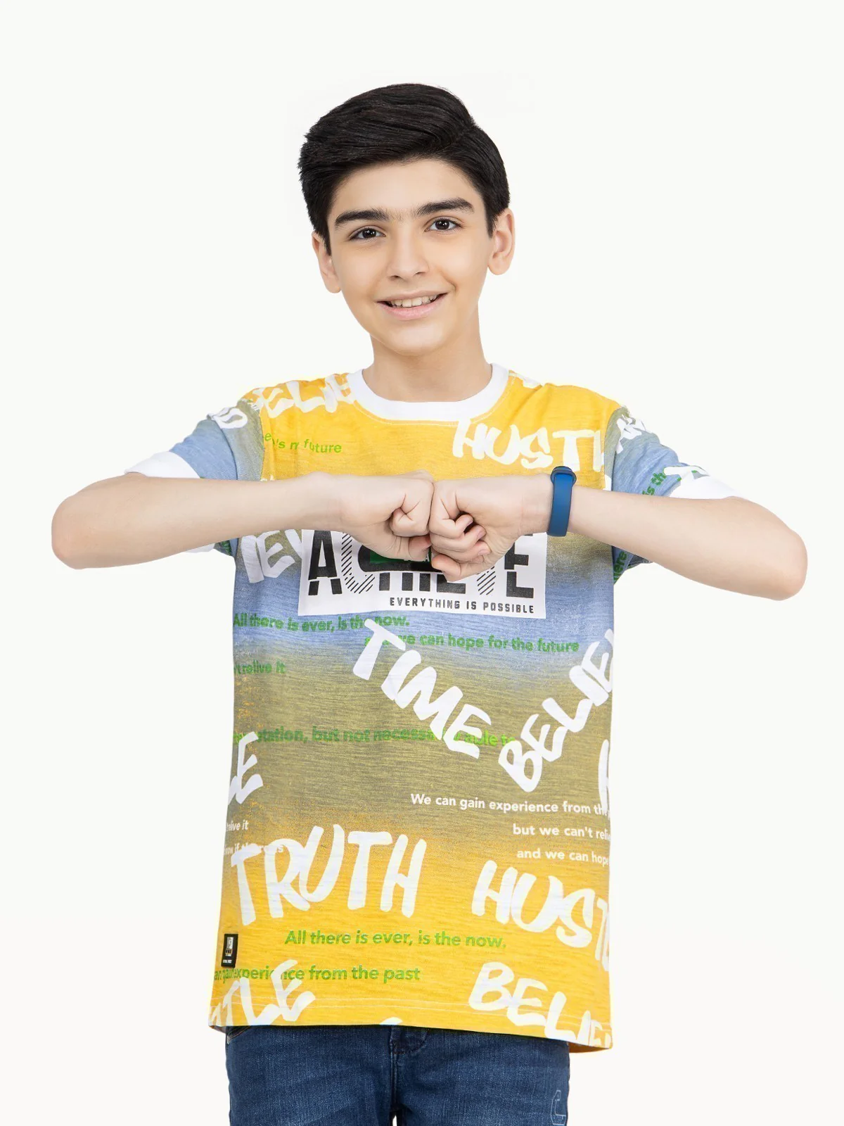 Boy's Yellow T-Shirt - EBTTS21-045 - Image 6