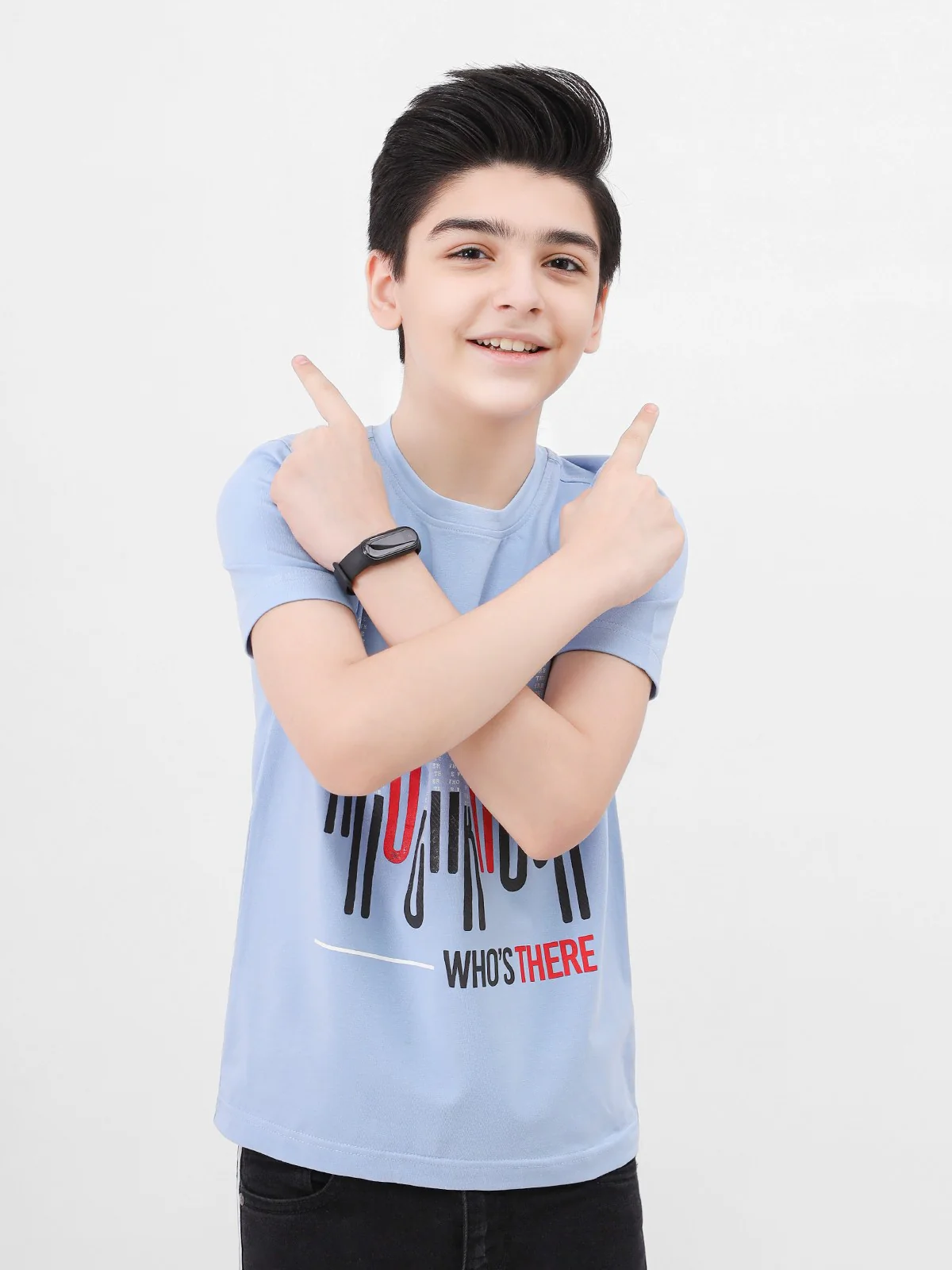 Boy's Sky Blue T-Shirt - EBTTS21-046 - Image 2