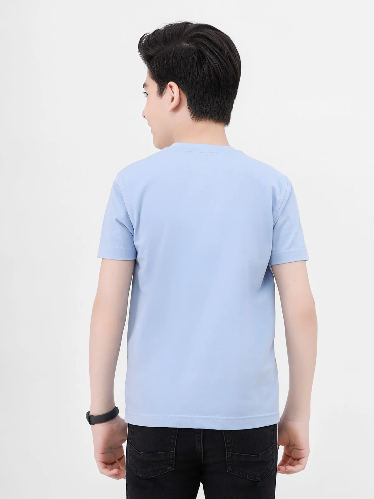 Boy's Sky Blue T-Shirt - EBTTS21-046 - Image 3