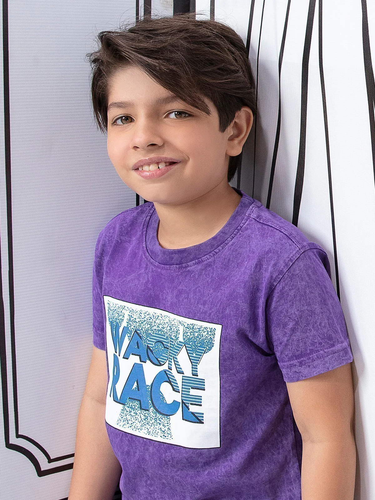 Boy's Purple T-Shirt - EBTTS21-051 - Image 3