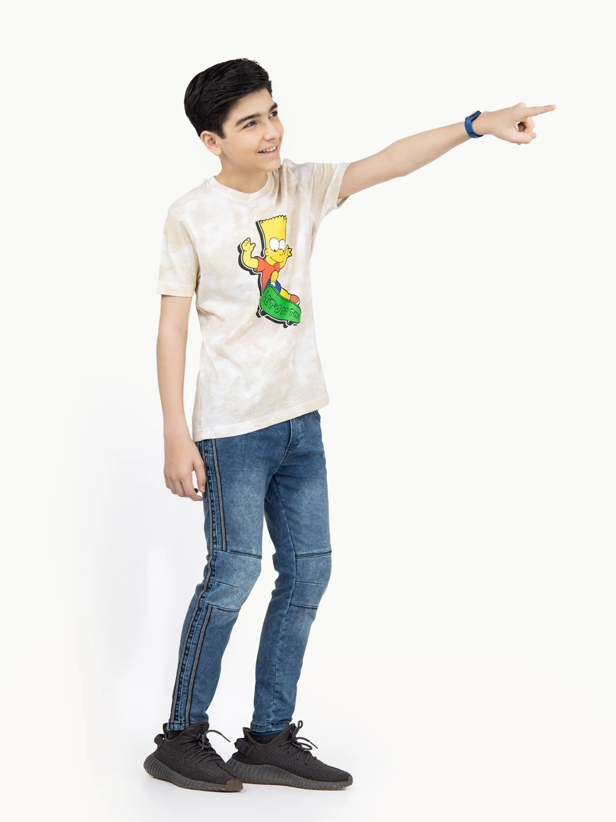 Boy's Beige T-Shirt - EBTTS21-062 - Image 8