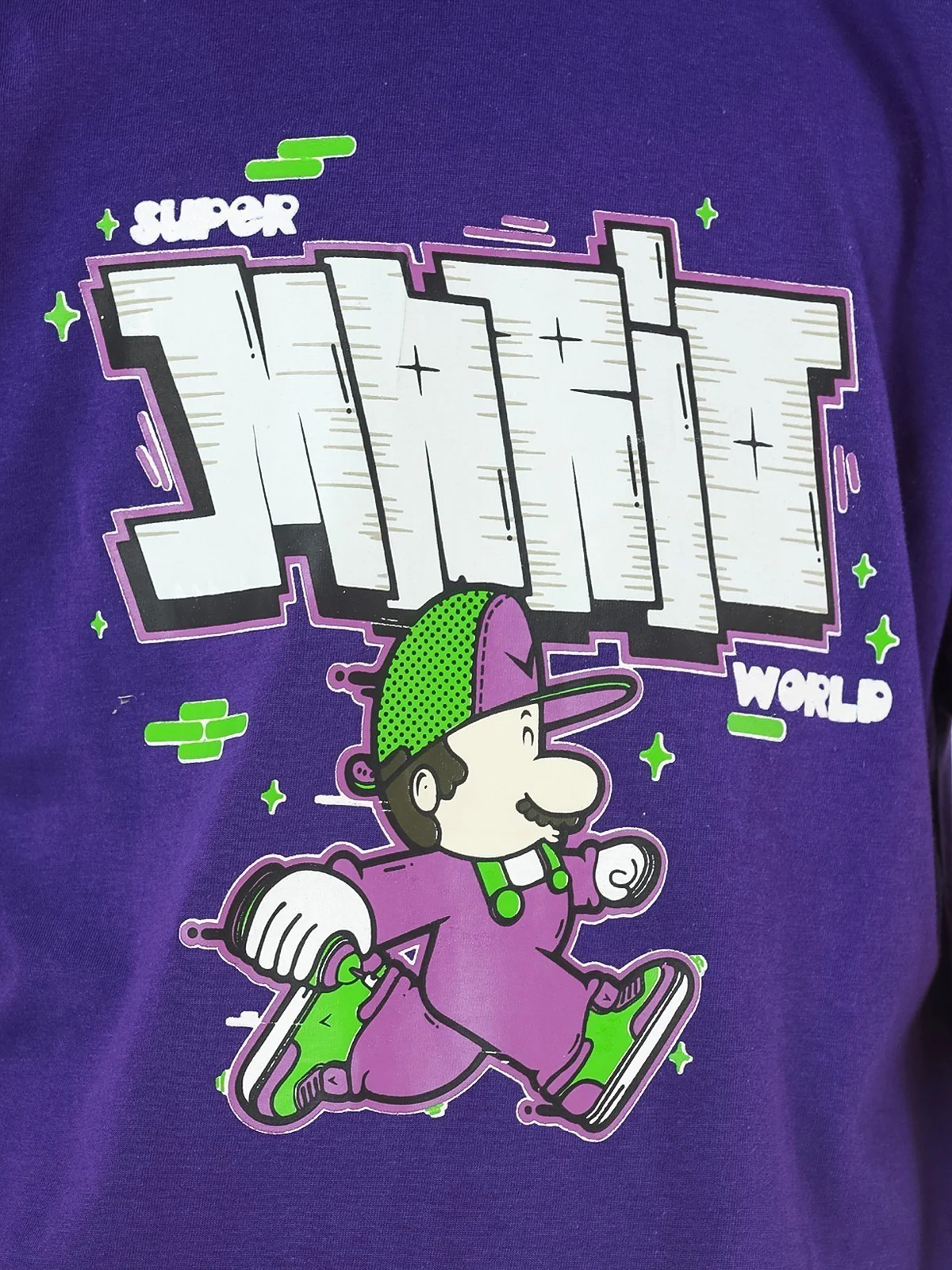 Boy's Purple & Red T-Shirt - EBTTS22-002 - Image 3