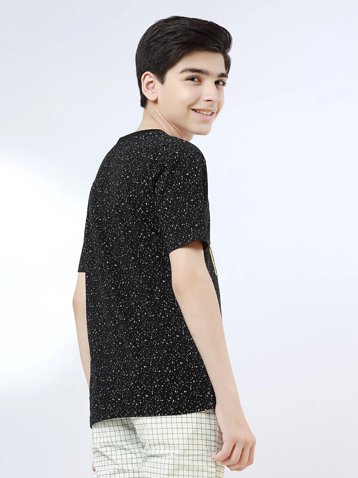 Boy's Black T-Shirt - EBTTS22-007 - Image 4