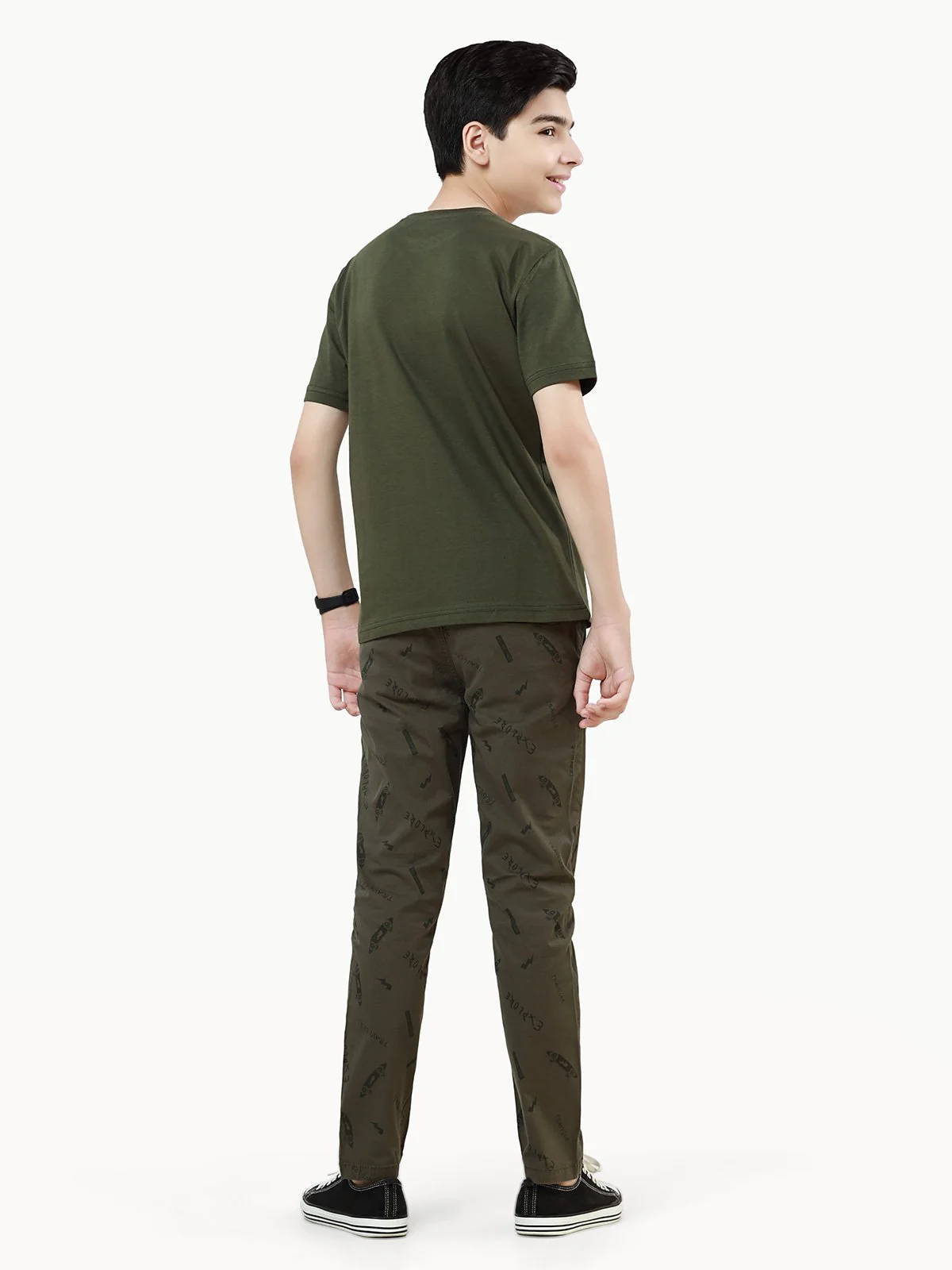 Boy's Green T-Shirt - EBTTS22-012 - Image 4
