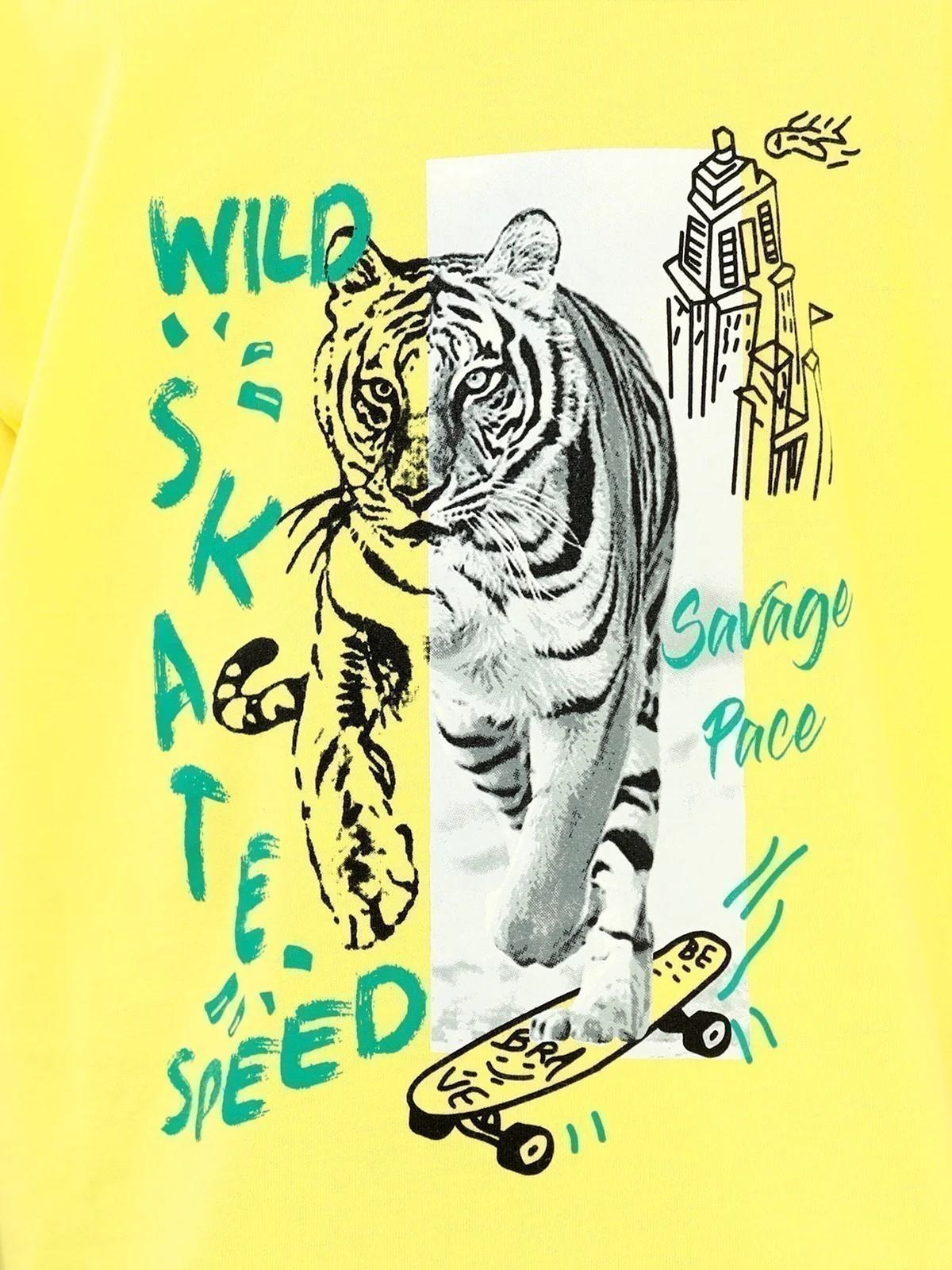 Boy's Yellow T-Shirt - EBTTS22-029 - Image 3