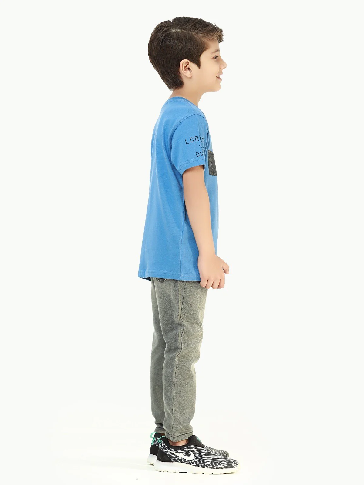 Boy's Blue T-Shirt - EBTTS22-032 - Image 3