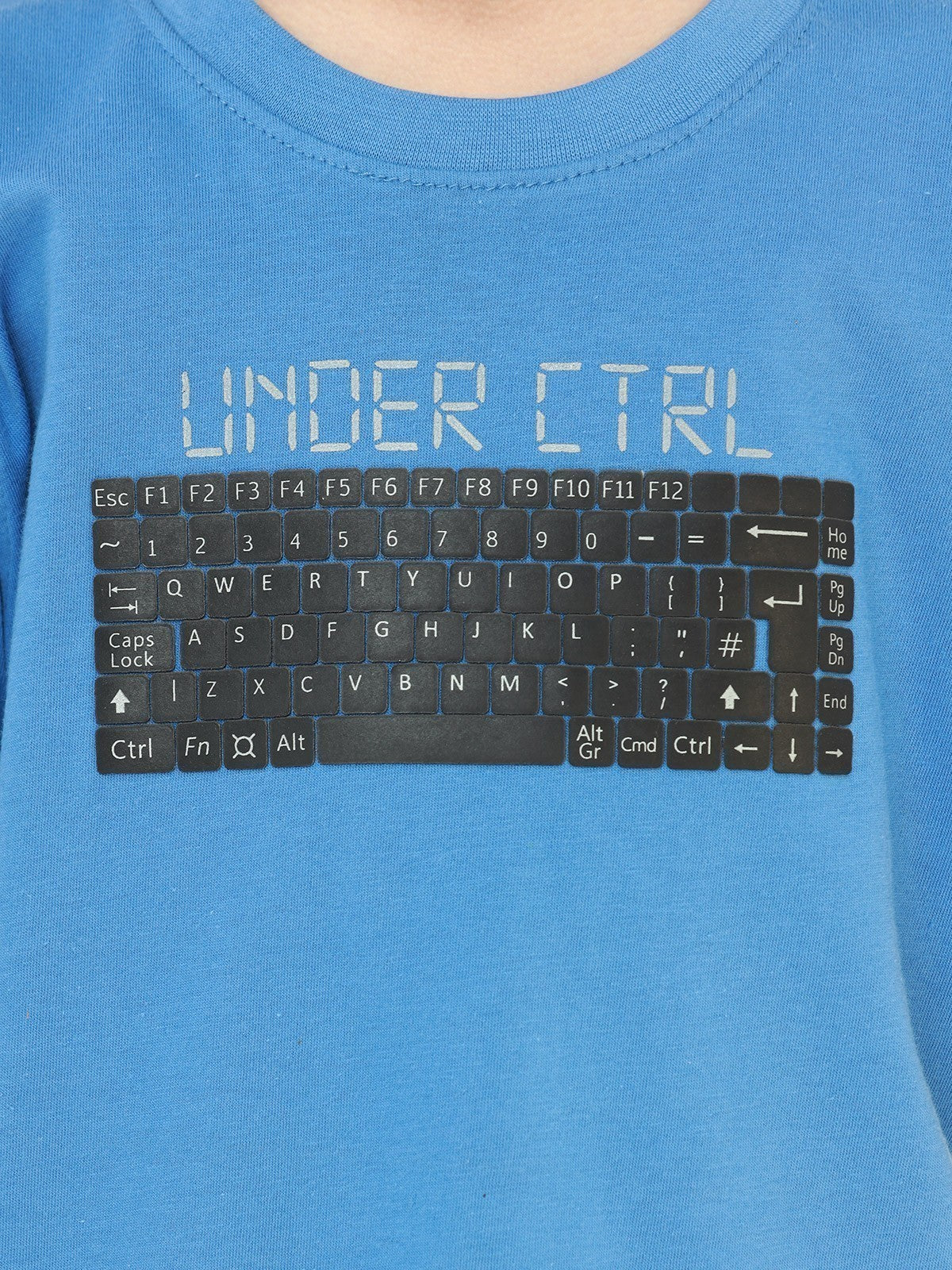 Boy's Blue T-Shirt - EBTTS22-032 - Image 4