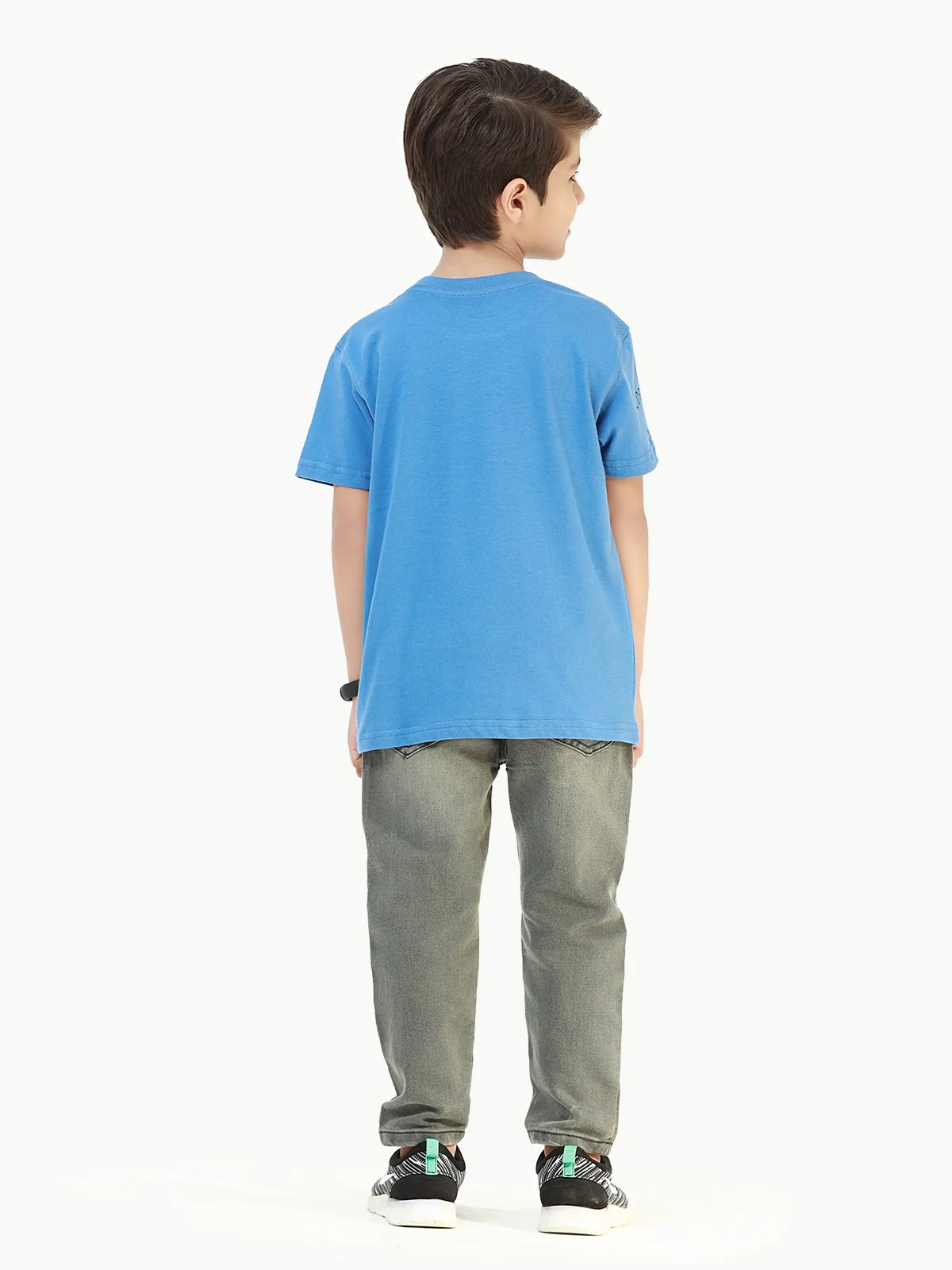 Boy's Blue T-Shirt - EBTTS22-032 - Image 5