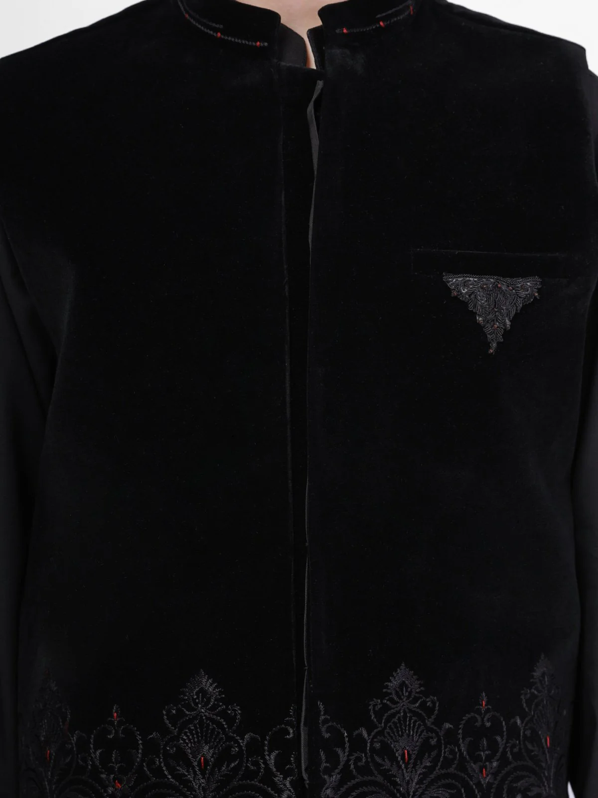 Boy's Black Waist Coat Suit - EBTWCS21-25130 - Image 3