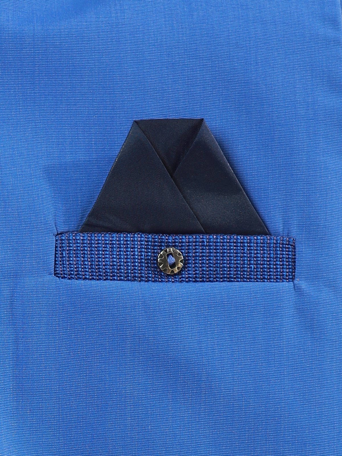 Boy's Royal Blue Waist Coat Suit - EBTWCS22-25153 - Image 4