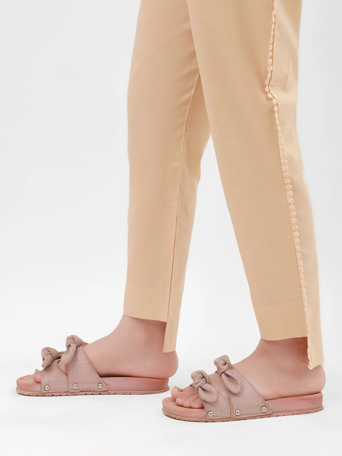 Girl's Beige Bottom - EGB20-75173 - Image 2