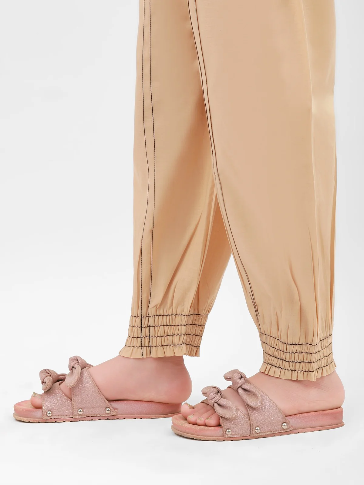 Girl's Beige Bottom - EGB20-75175 - Image 2