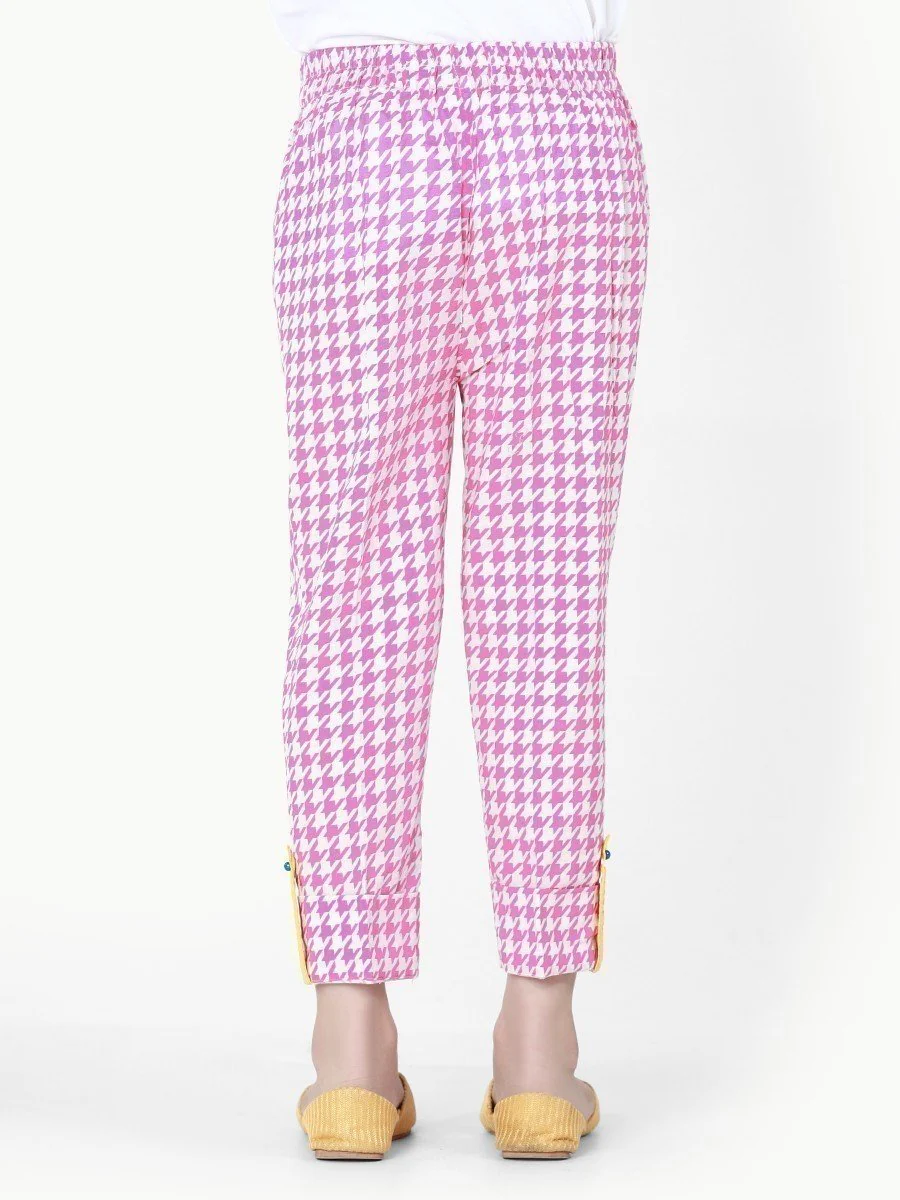 Girl's Pink & White Bottom - EGB22-75233 - Image 3