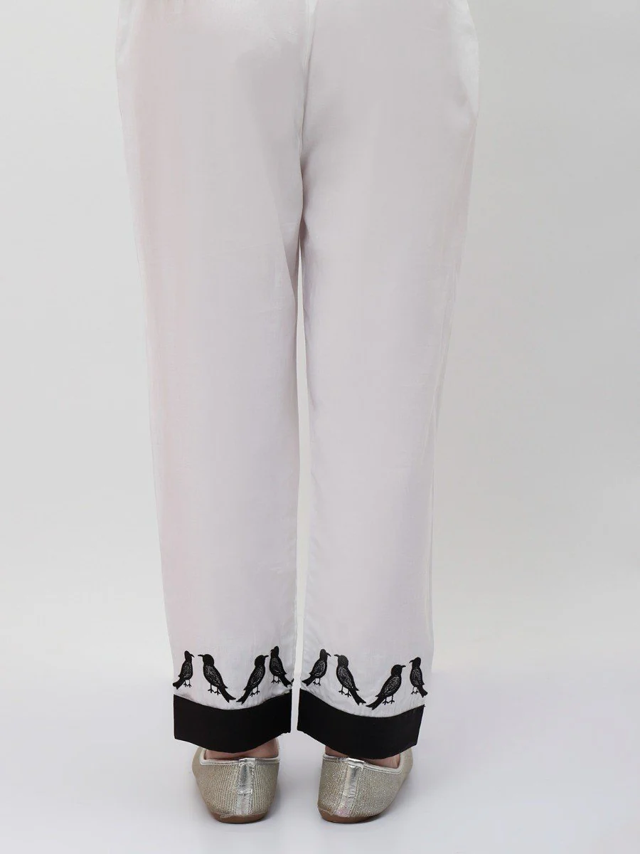 Girl's White Bottom - EGBE20-75169 - Image 3