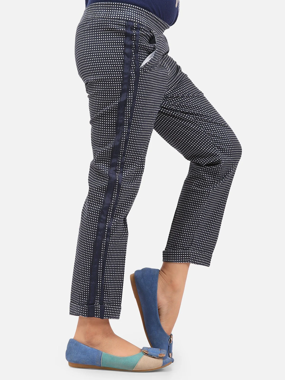 Girl's Navy Blue Pant - EGBP20-001 - Image 2