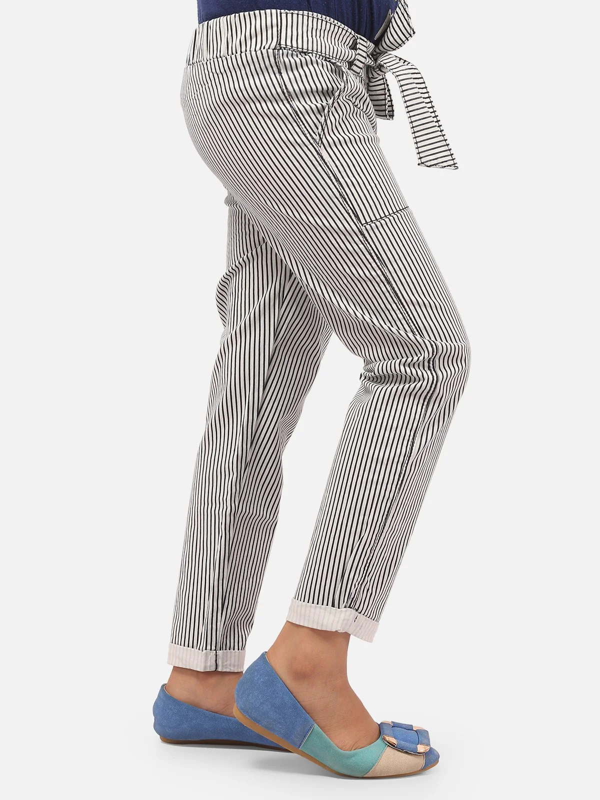 Girl's Black & White Pant - EGBP20-002 - Image 4