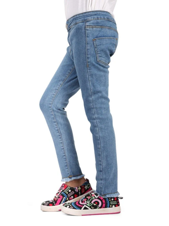 Girl's Blue Pant - EGBPD19-002 - Image 2