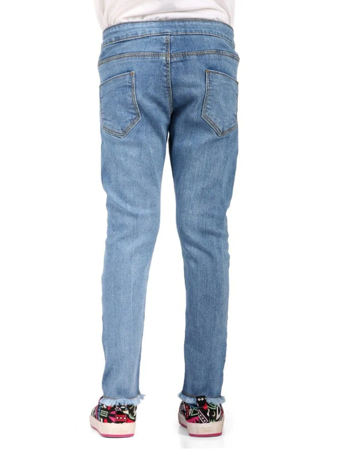 Girl's Blue Pant - EGBPD19-002 - Image 3
