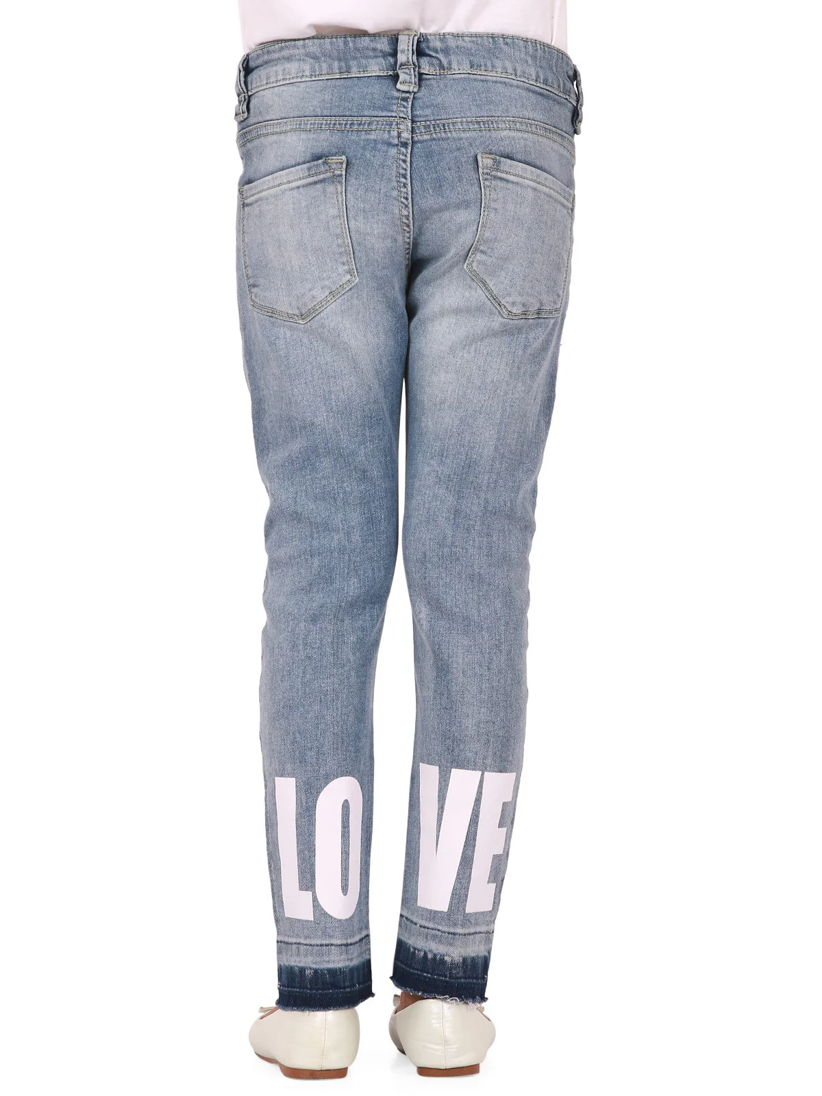 Girl's Light Blue Pant - EGBPD19-003 - Image 2