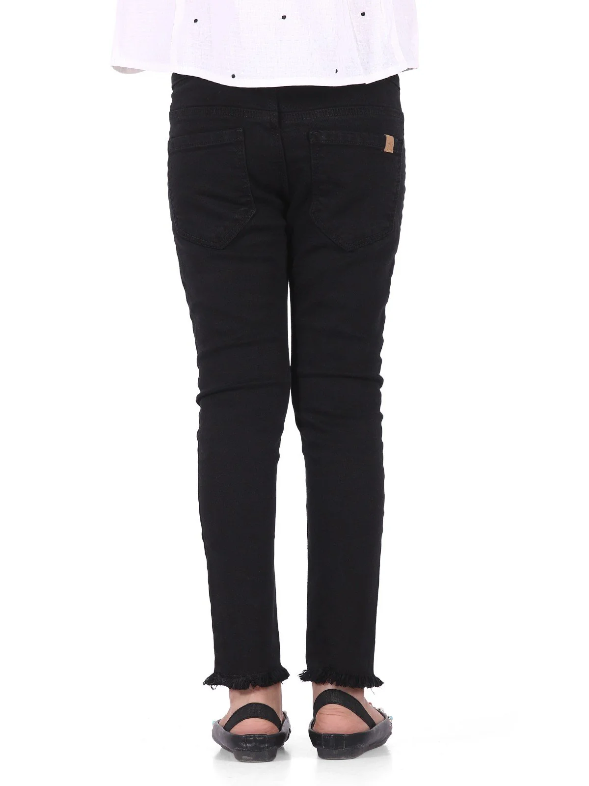 Girl's Black Pant - EGBPD19-006 - Image 3