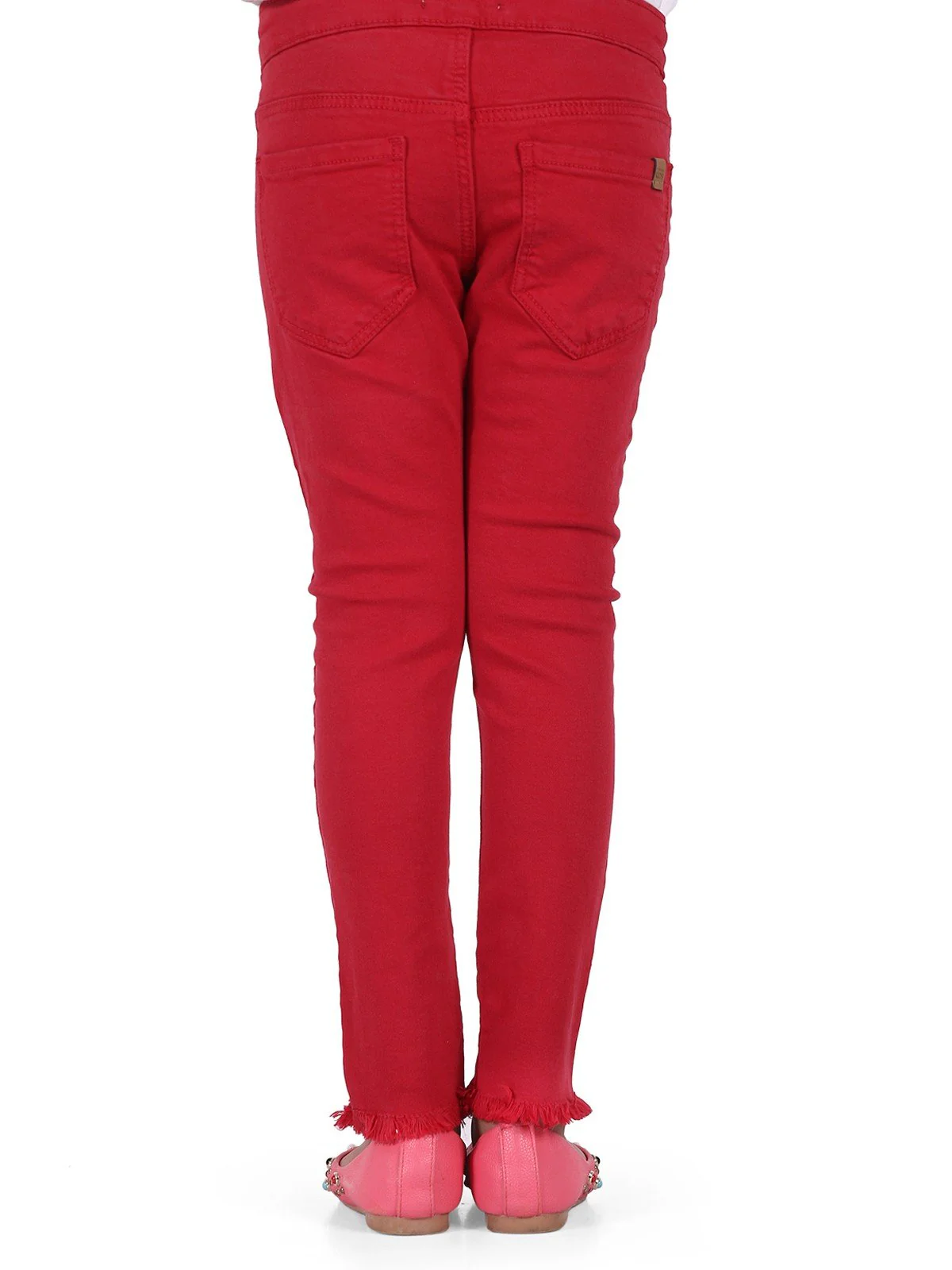 Girl's Red Pant - EGBPD19-007 - Image 3
