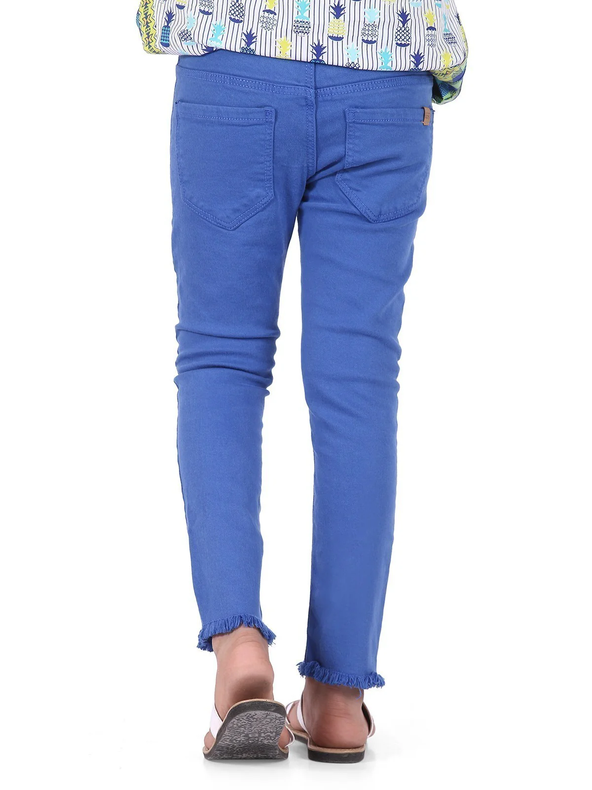 Girl's Imperial Blue Pant - EGBPD19-010 - Image 3