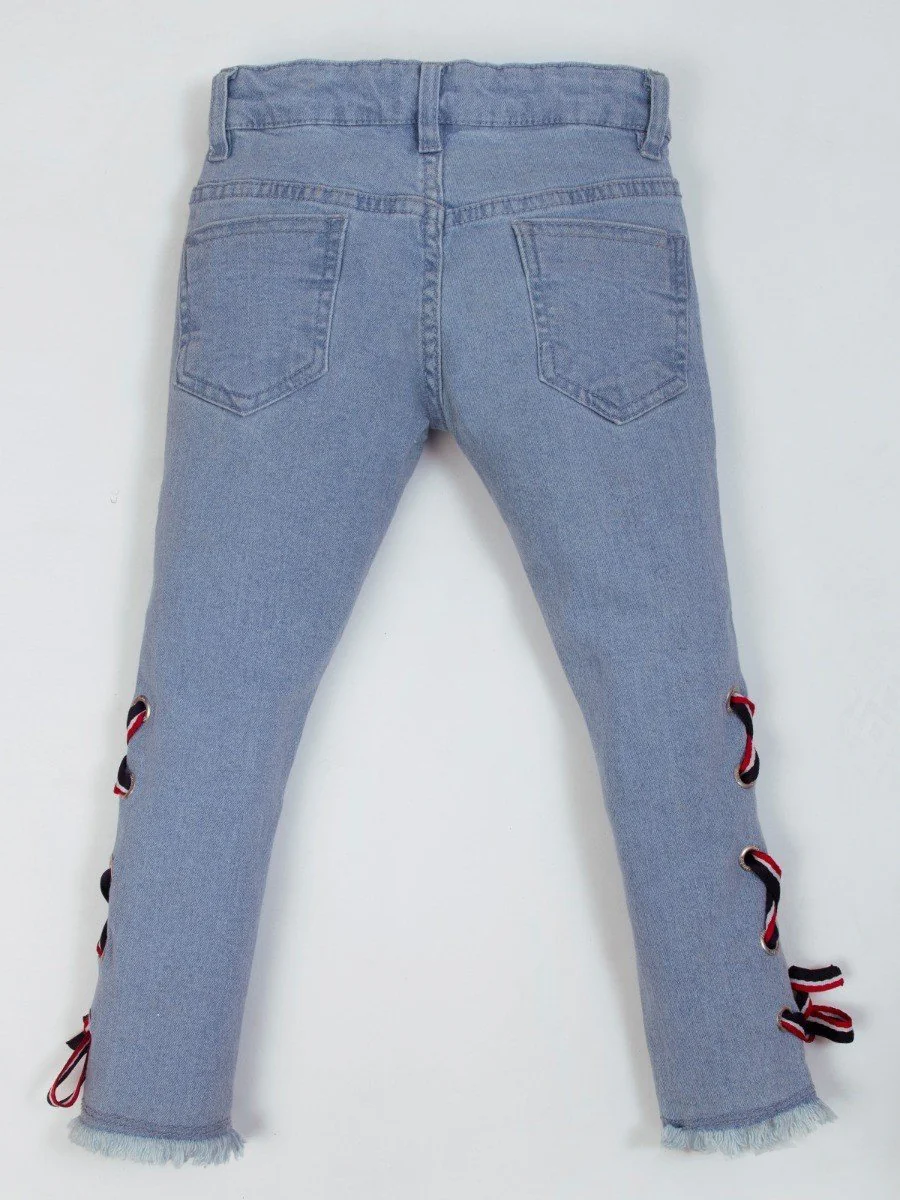 Girl's Light Blue Pant - EGBPD20-002 - Image 3