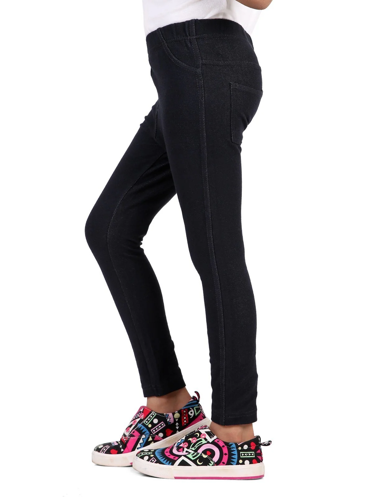 Girl's Dark Navy Bottom Knitted - EGBTK19-001 - Image 2