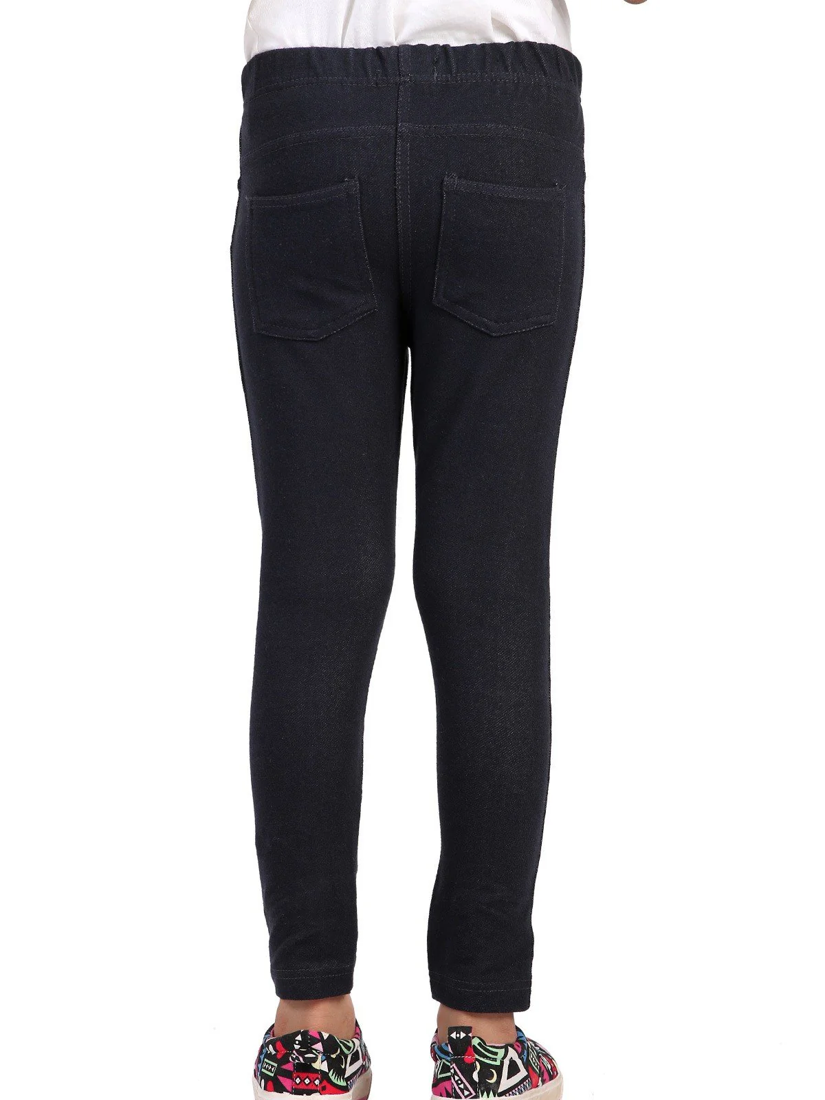 Girl's Dark Navy Bottom Knitted - EGBTK19-001 - Image 3