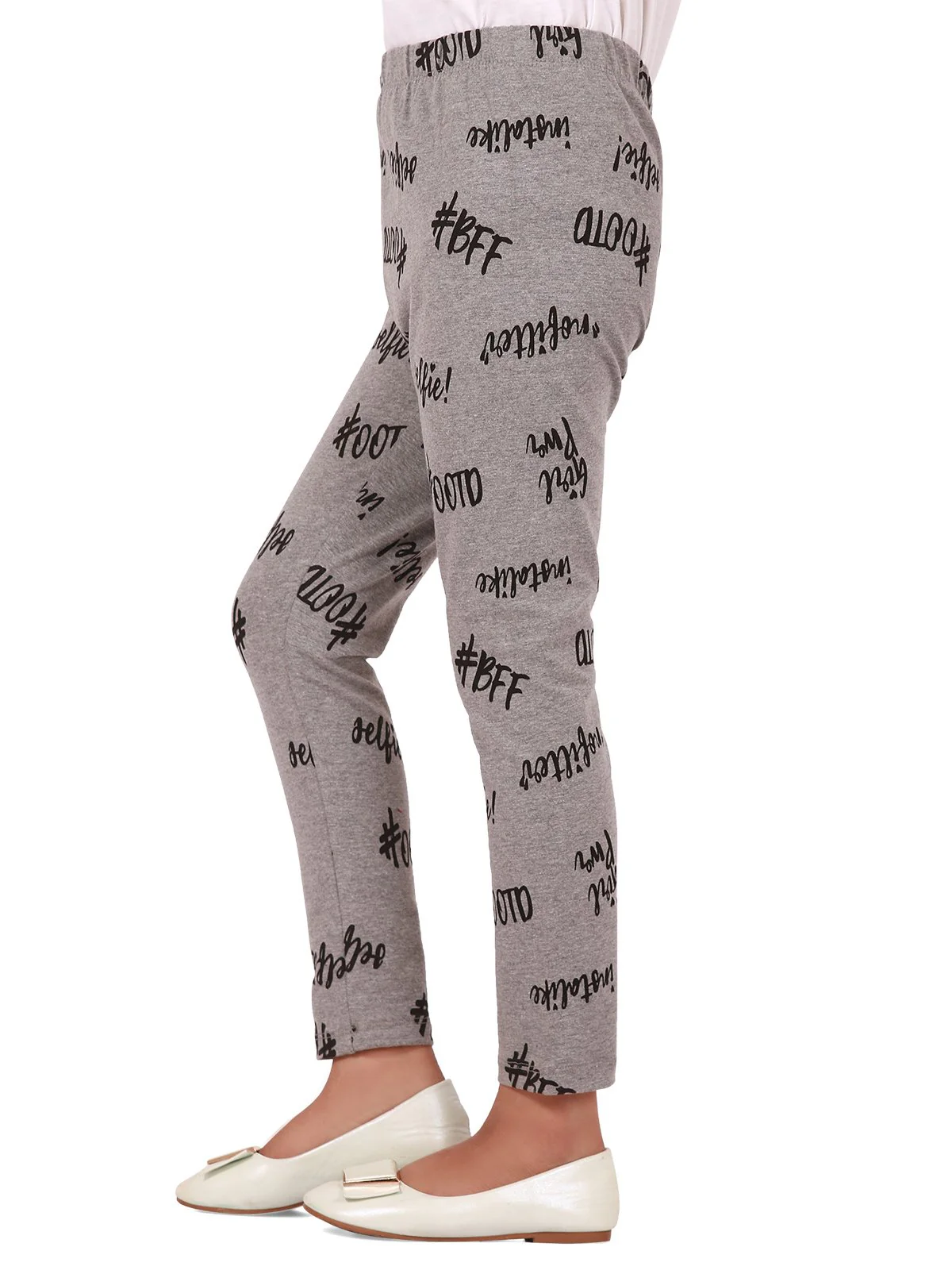 Girl's Grey Bottom Knitted - EGBTK19-003 - Image 2