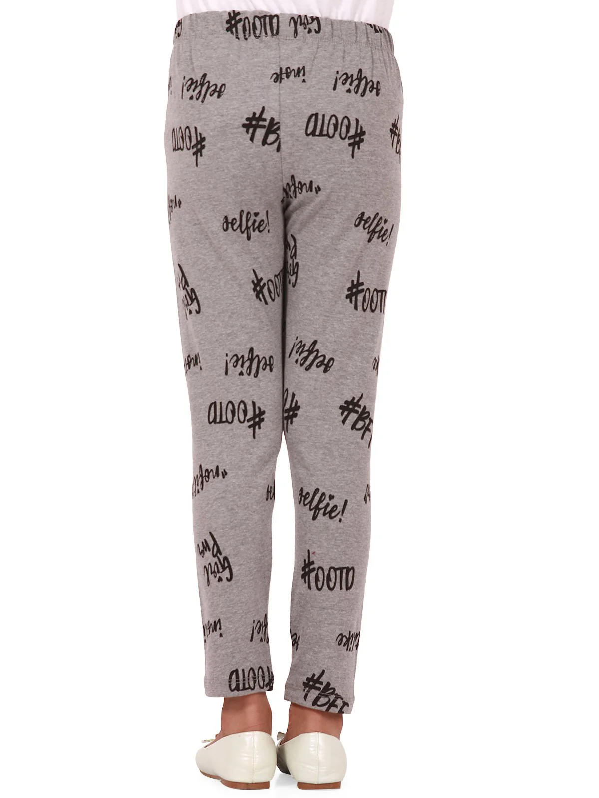 Girl's Grey Bottom Knitted - EGBTK19-003 - Image 3