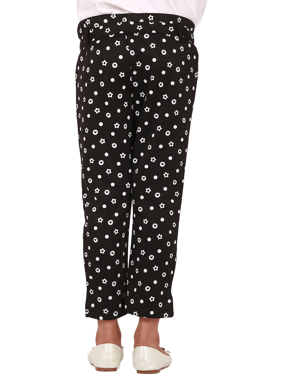 Girl's Black Bottom Knitted - EGBTK19-005 - Image 3
