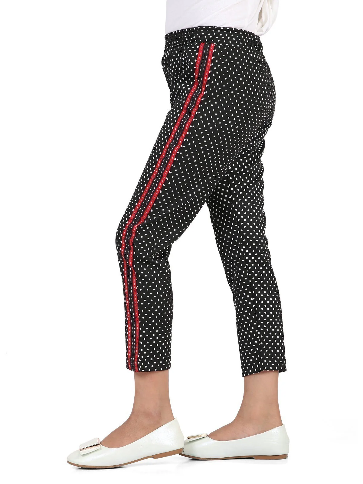 Girl's Black Bottom Knitted - EGBTK19-006 - Image 2