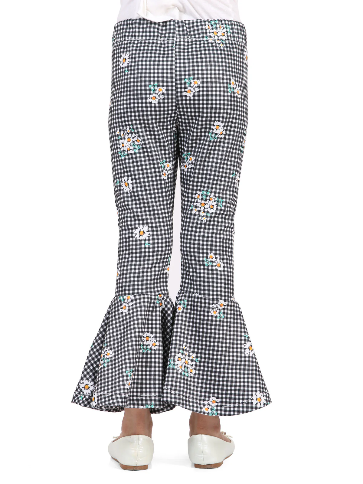 Girl's Charcoal Grey Bottom Knitted - EGBTK19-009 - Image 3