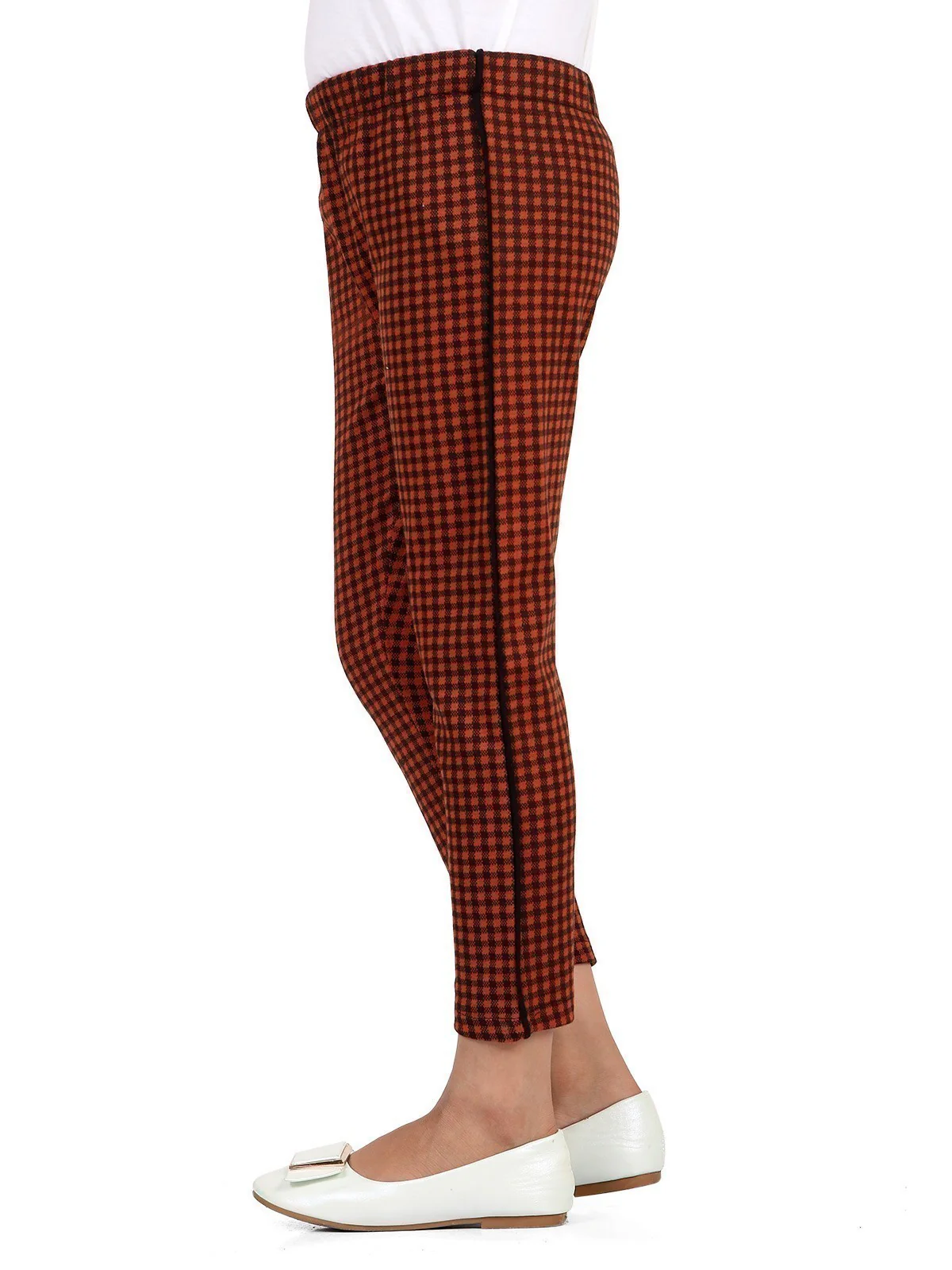 Girl's Rust Bottom Knitted - EGBTK19-015 - Image 2