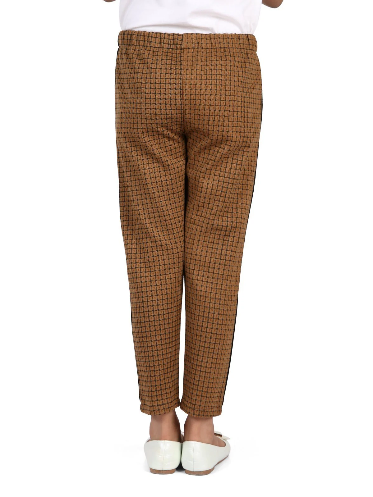 Girl's Brown Bottom Knitted - EGBTK19-016 - Image 3