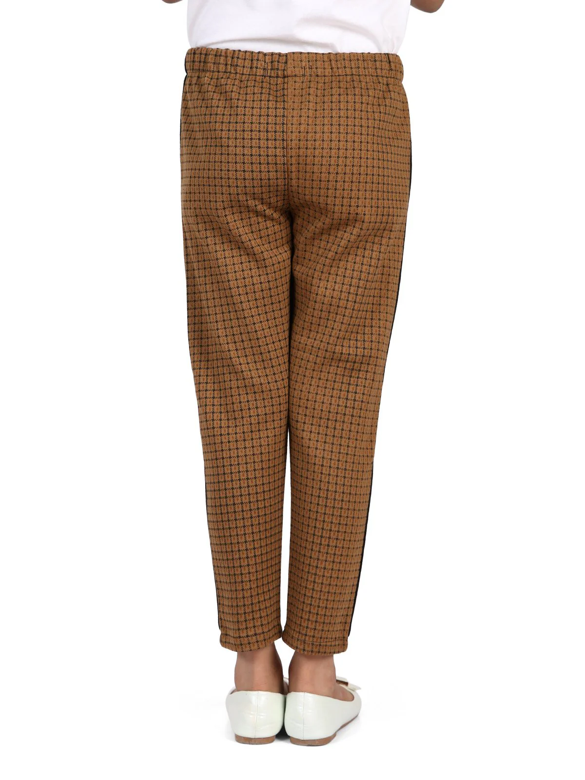 Girl's Brown Bottom Knitted - EGBTK19-016 - Image 6