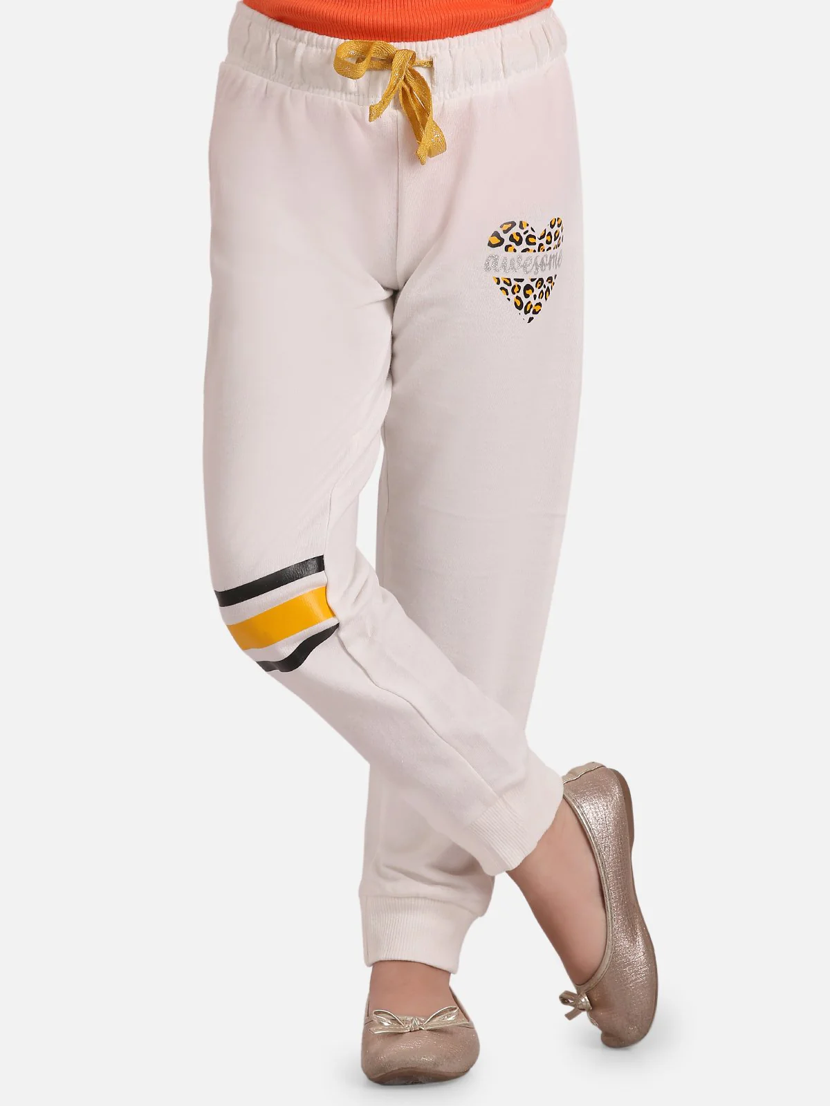 Girl's White Bottom Knitted - EGBTK20-001 - Image 3