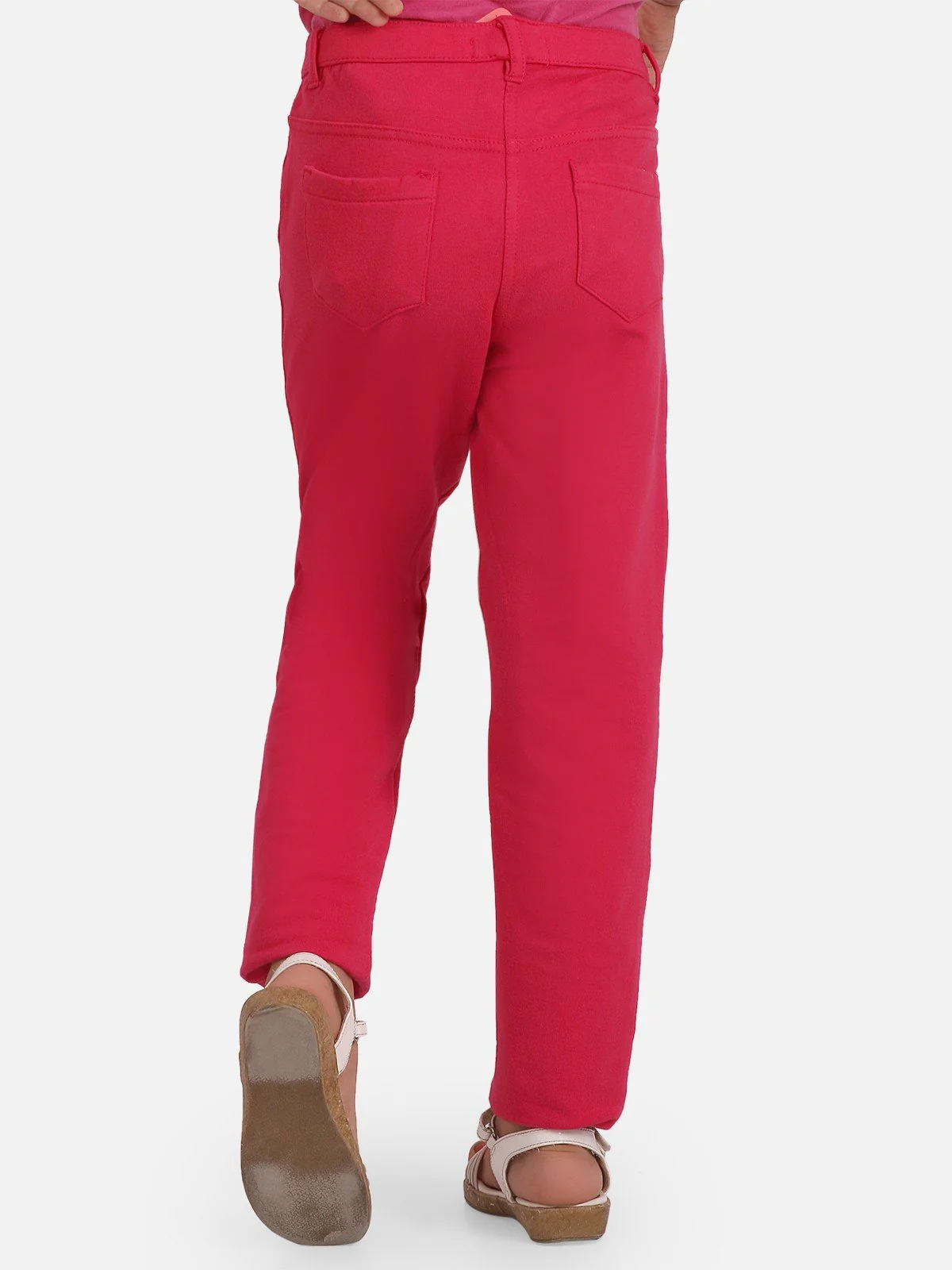 Girl's Red Bottom Knitted - EGBTK20-010 - Image 2