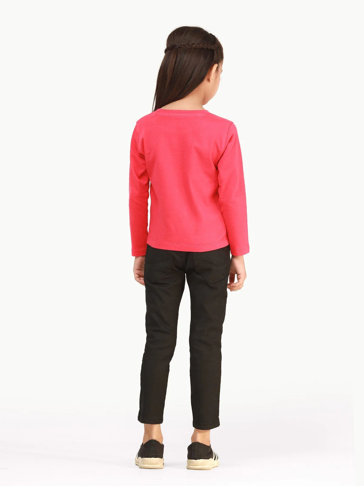 Girl's Dark Pink Top - EGTBF20-004 - Image 4